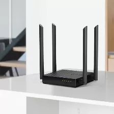 Ruteador Inalambrico Tp-link Archer C64, Antenas 4, 2.4ghz/5ghz, Wi-fi 5, 4x Puertos, 1200 Mbits, Negro